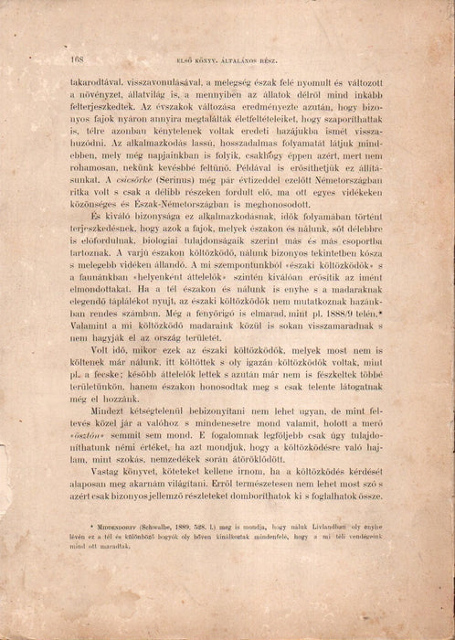 Magyarország madarai I. - Dedikált, hiányos