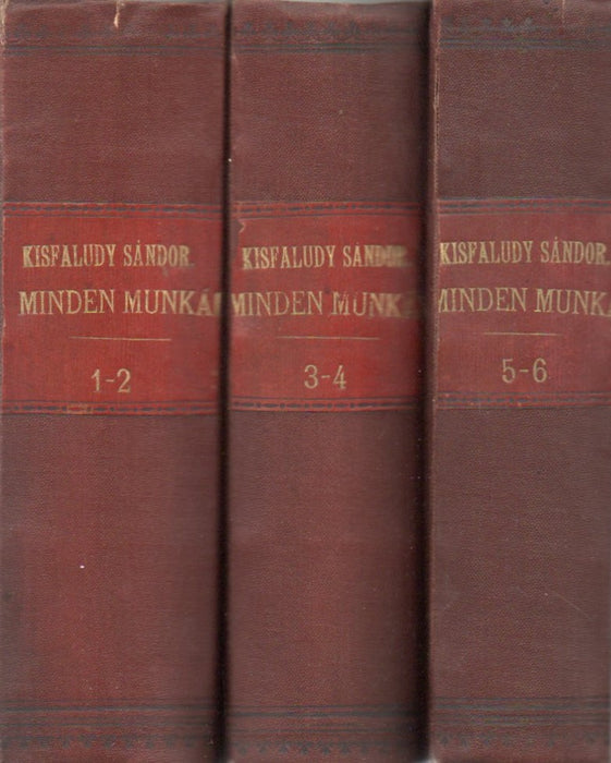 Kisfaludi Kisfaludy Sándor minden munkái I-VI.