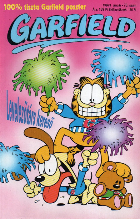 Garfield képregény 1990, 1993-1996 - 30 füzet együtt