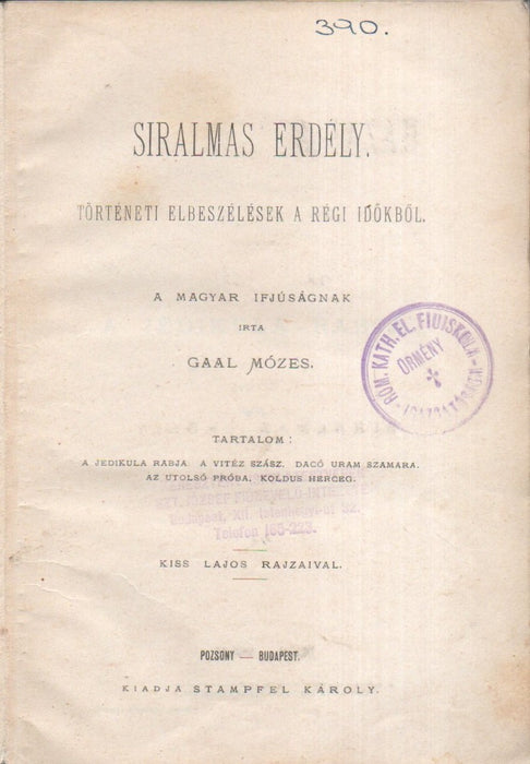 Siralmas Erdély