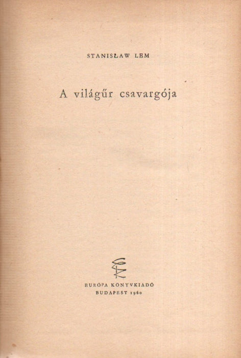 A világűr csavargója