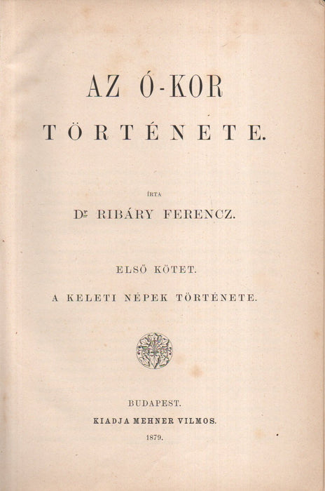Világtörténelem II-IV. és VI-VII.