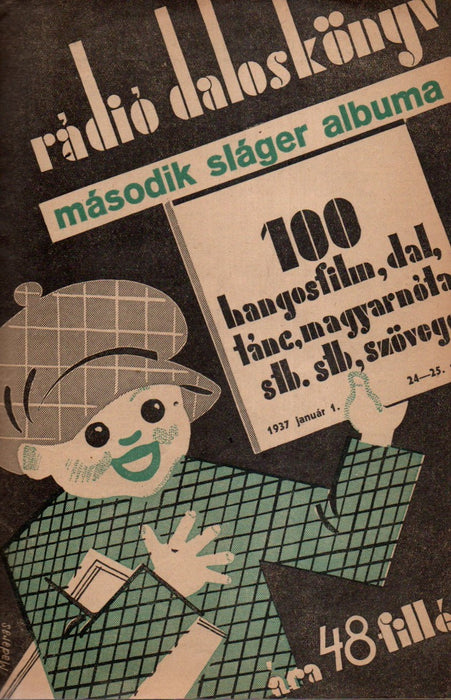 Rádió Daloskönyv 1936-1939