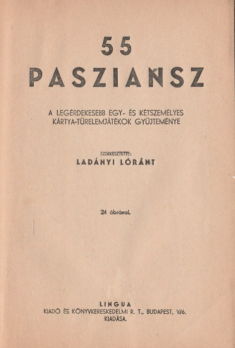 55 pasziansz - Oskola Antikvárium