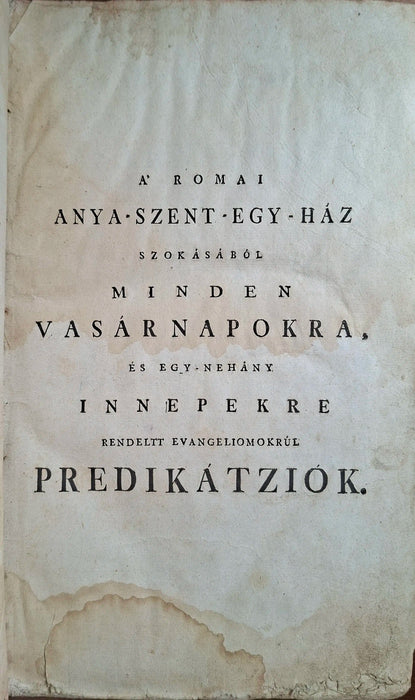 Prédikátziók