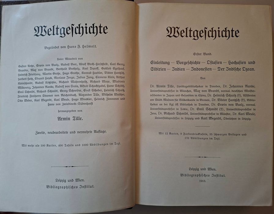 Helmolts Weltgeschichte I–IV.
