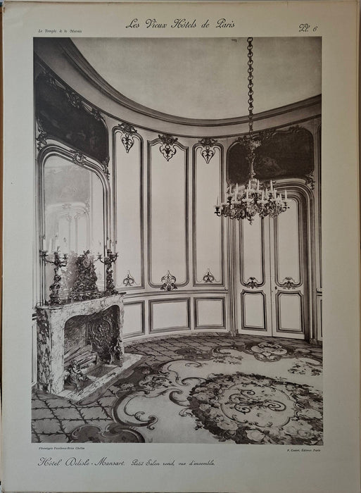 Les Vieux Hotels de Paris - Le Temple et le Marais I-II.