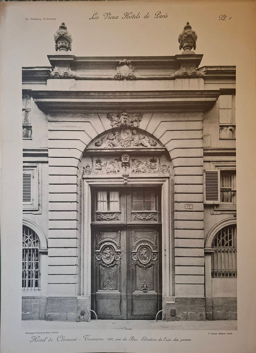 Les Vieux Hotels de Paris - Le Faubourg Saint-Germain I-III.