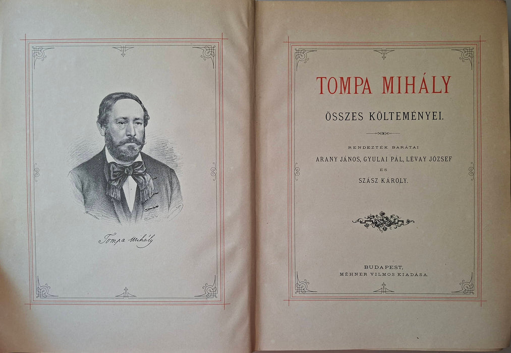 Tompa Mihály összes költeményei