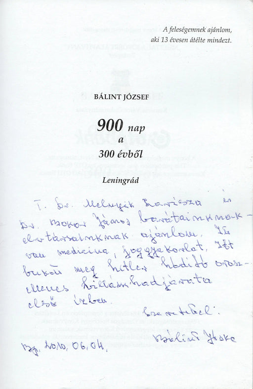 900 nap a 300 évből - Oskola Antikvárium