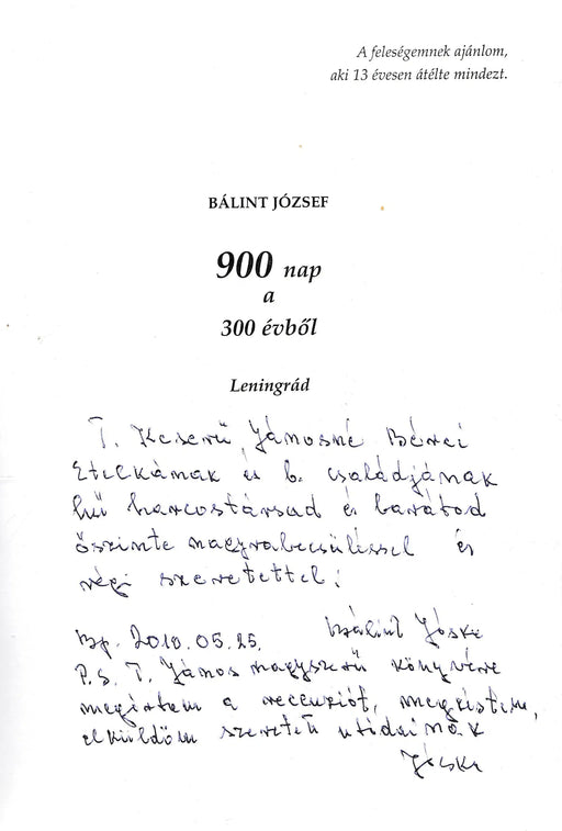 900 nap a 300 évből - Oskola Antikvárium