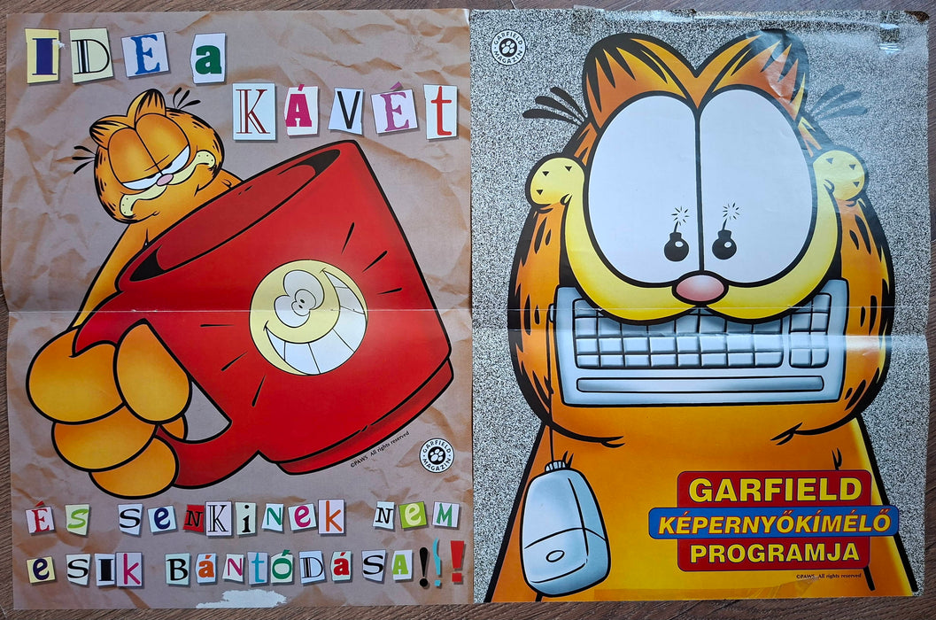 Garfield poszterek - 14 db együtt
