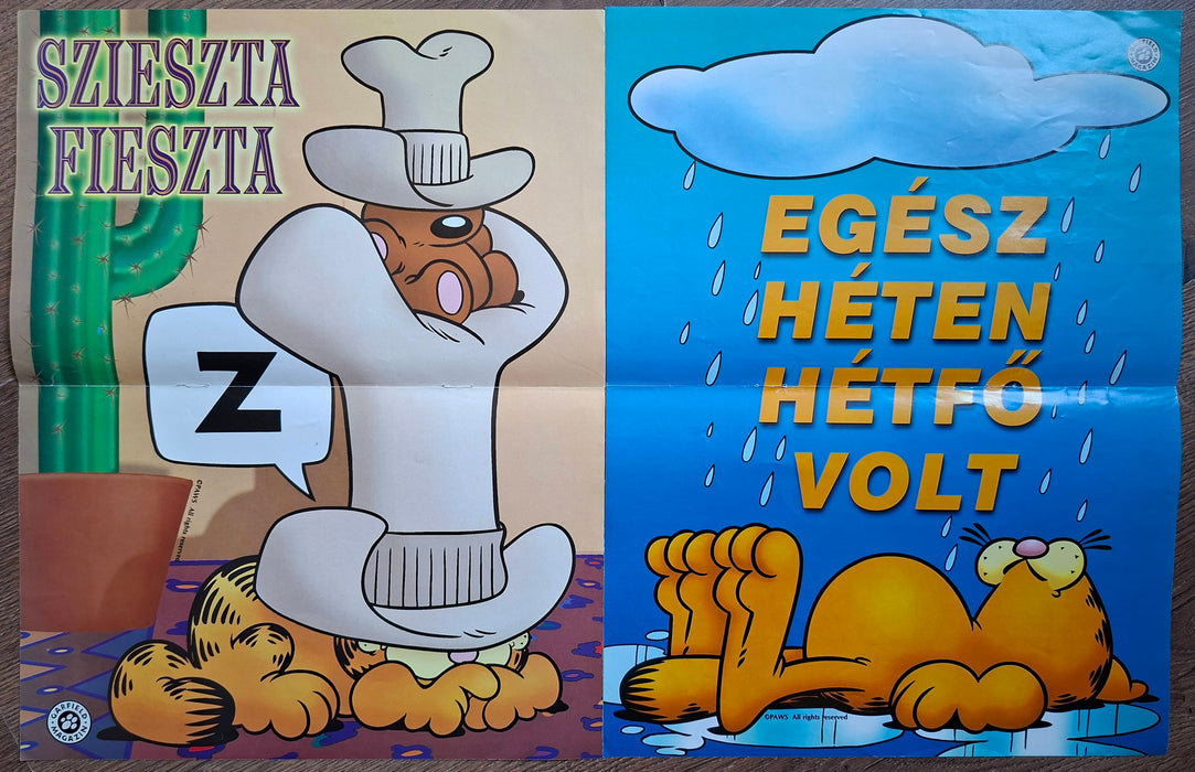 Garfield poszterek - 14 db együtt