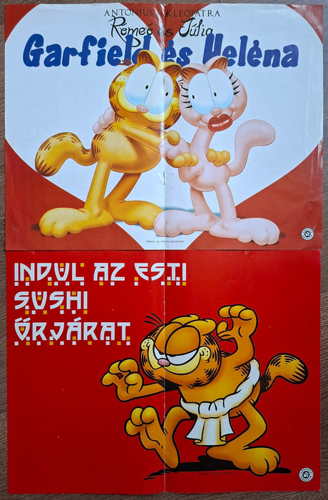 Garfield poszterek - 14 db együtt