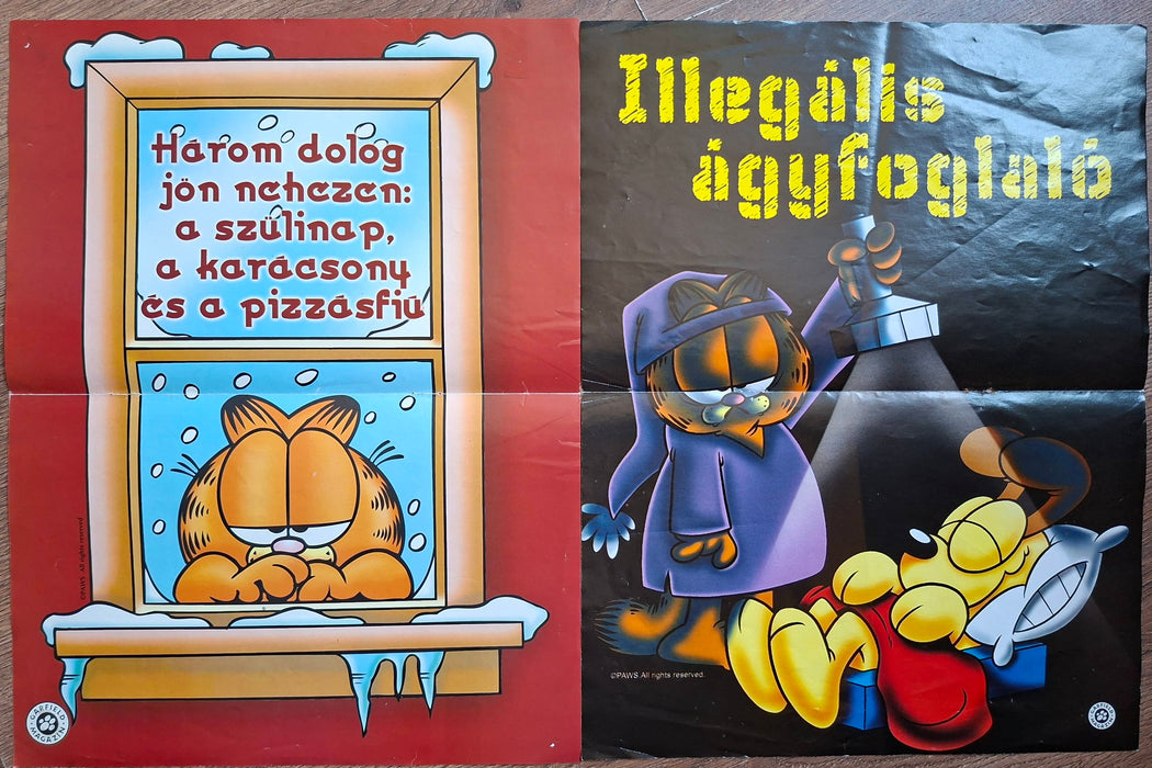 Garfield poszterek - 14 db együtt