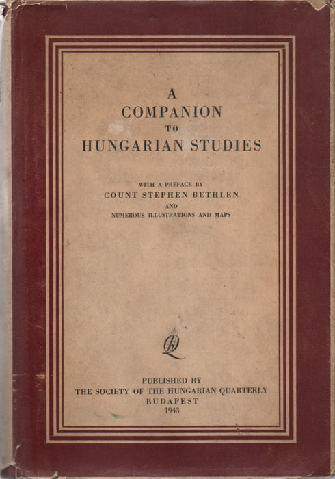 A Companion to Hungarian Studies