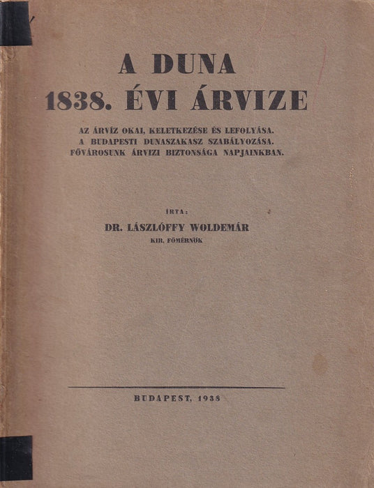 A Duna 1838. évi árvize