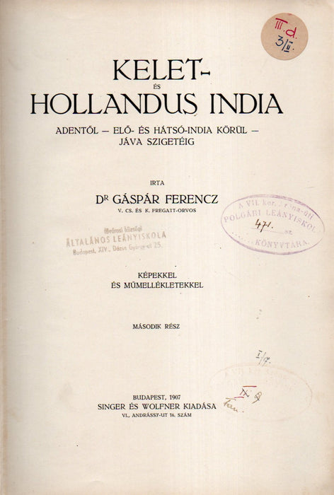 A Föld körül VI. Kelet- és Hollandus India 2.