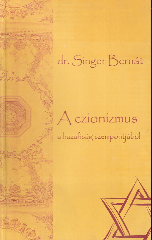 A czionizmus a hazafiság szempontjából