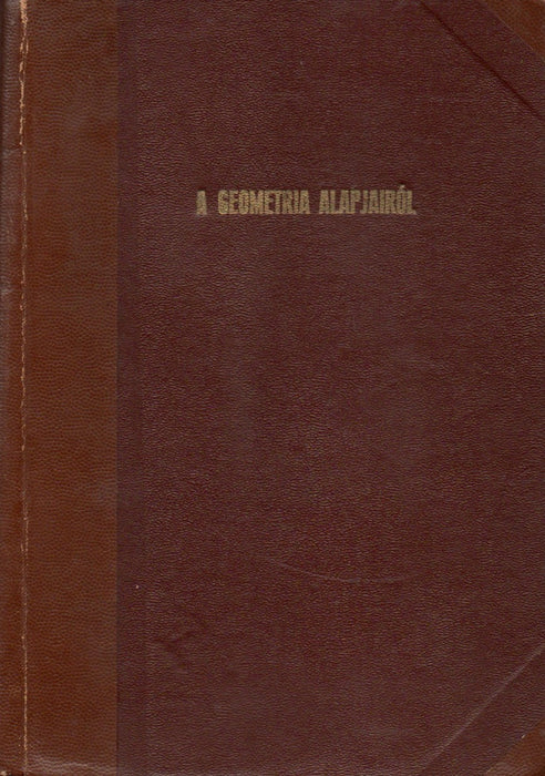 A geometria alapjairól II.