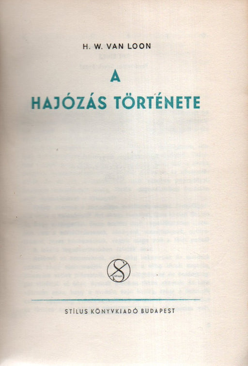 A hajózás története
