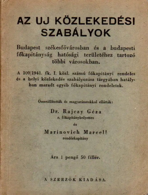 A új közlekedési szabályok