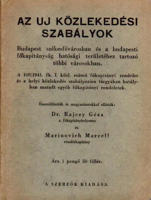 A új közlekedési szabályok