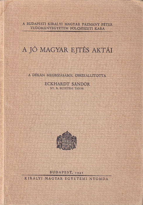 A jó magyar ejtés aktái