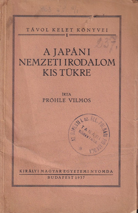 A japáni nemzeti irodalom kis tükre