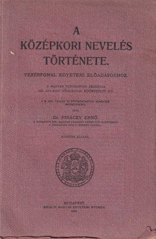A középkori nevelés története