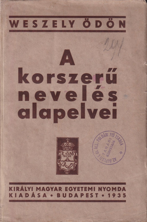 A korszerű nevelés alapelvei