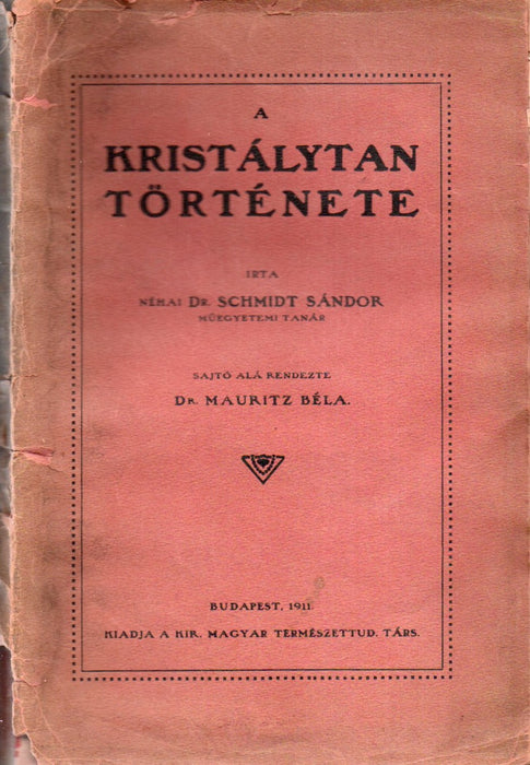 A kristálytan története