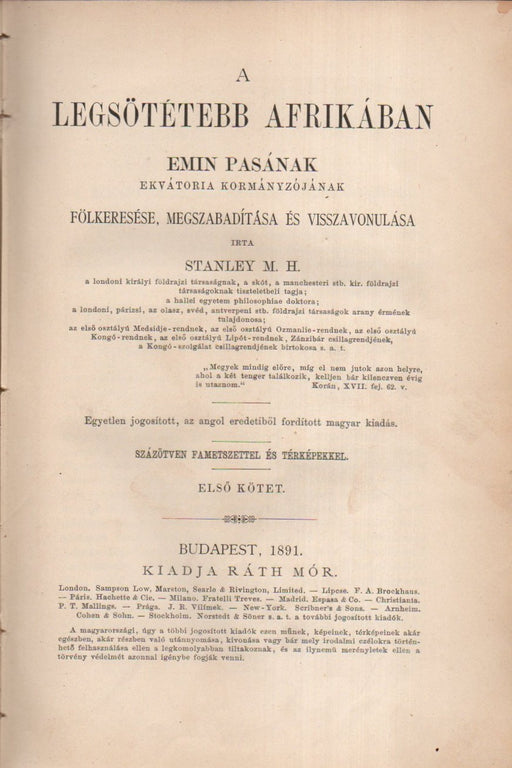 A legsötétebb Afrikában I-II.