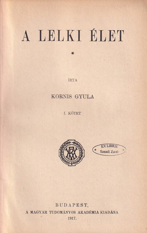 A lelki élet I.