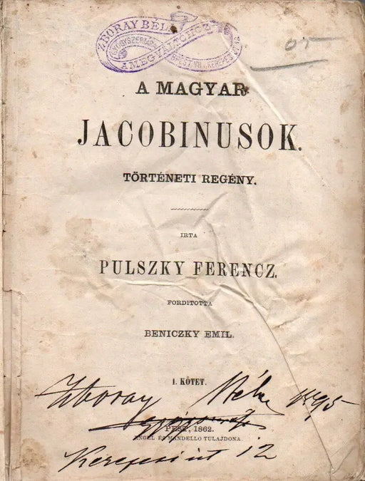 A magyar jacobinusok I-II.