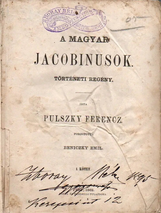 A magyar jacobinusok I-II.