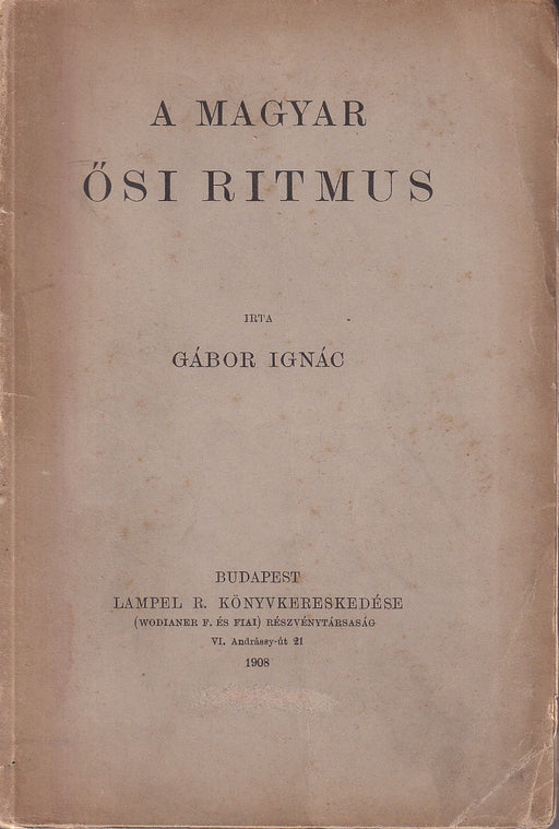 A magyar ősi ritmus