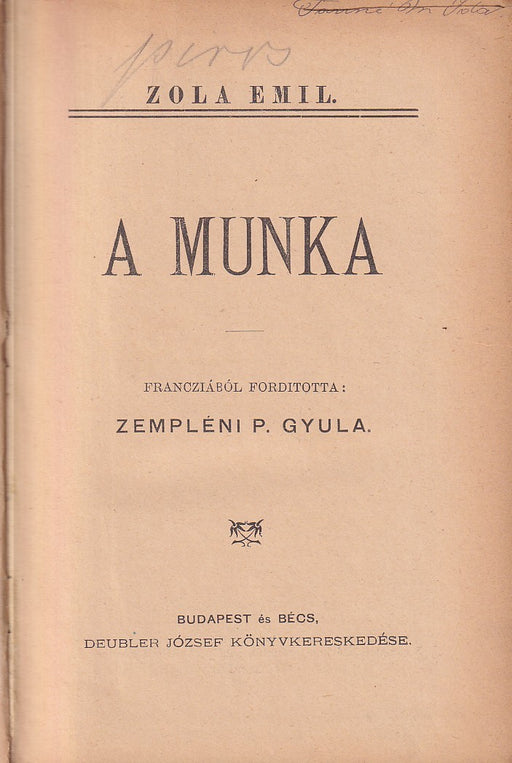 A munka