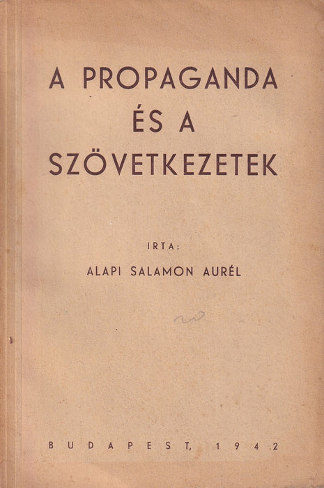 A propaganda és a szövetkezetek