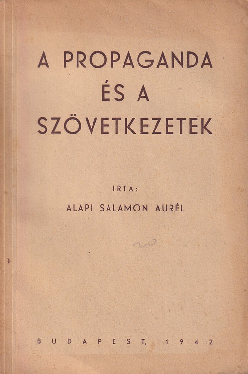 A propaganda és a szövetkezetek