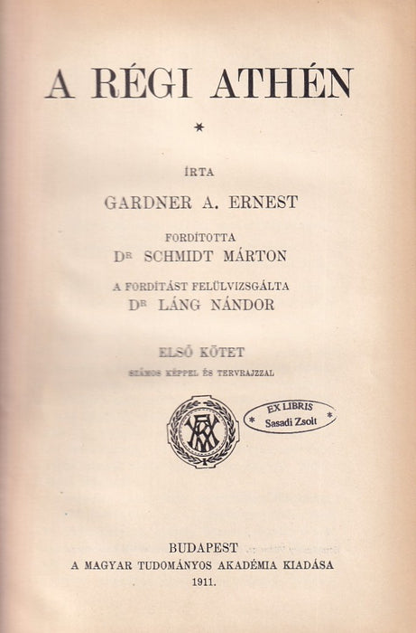 A régi Athén I-II.