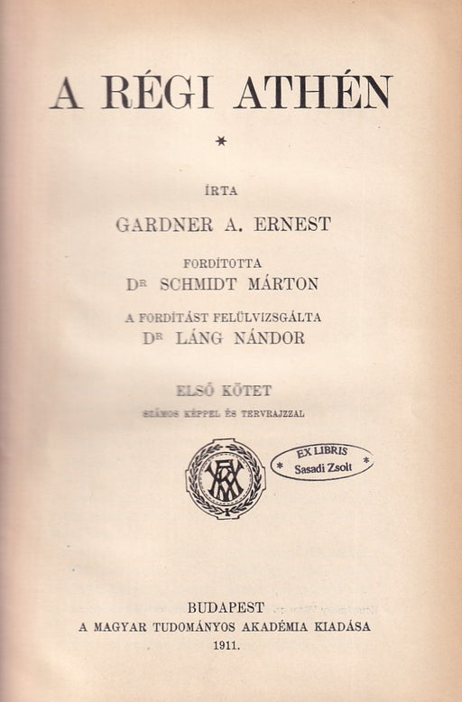 A régi Athén I-II.