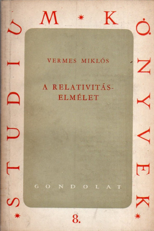 A relativitáselmélet