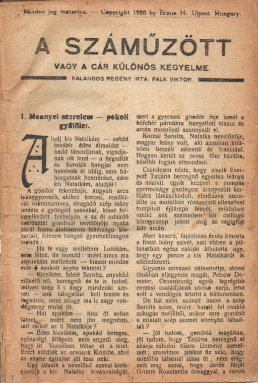 A száműzött I-II.