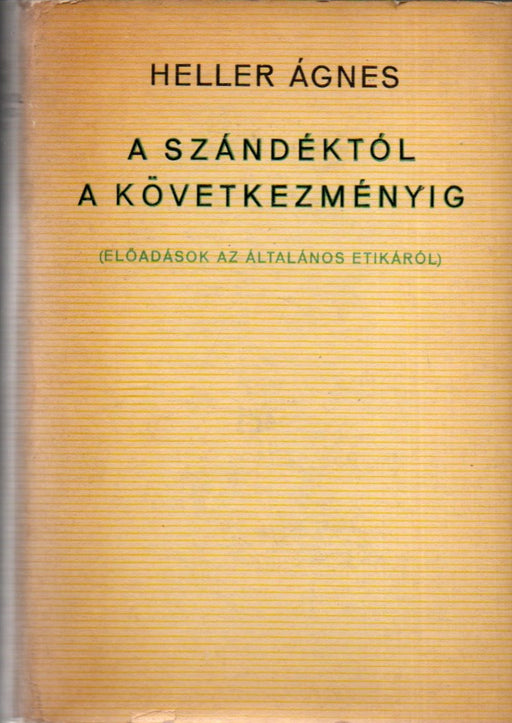 A szándéktól a következményig