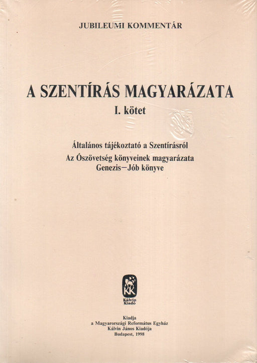 A szentírás magyarázata I-III.