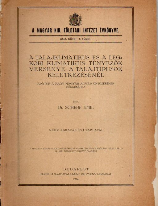 A talajklimatikus és a légköri klimatikus tényezők versenye a talajtípusok keletkezésénél