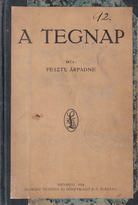 A tegnap