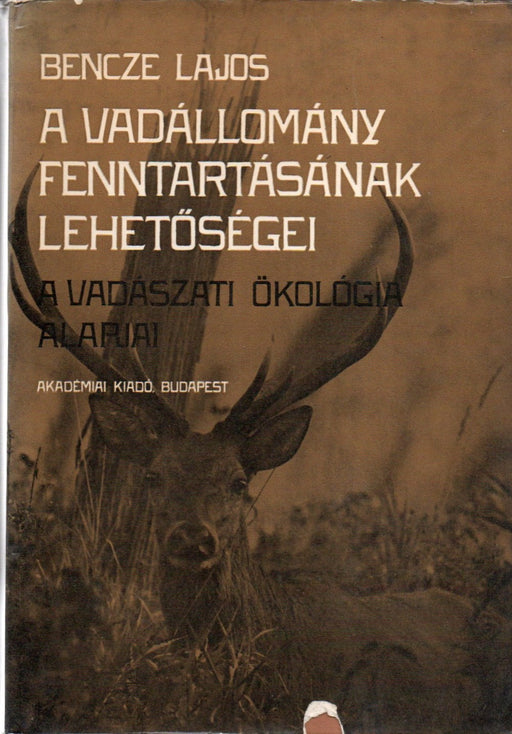 A vadállomány fenntartásának lehetőségei