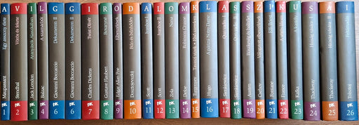 A világirodalom klasszikusai 1-4., 6-26.